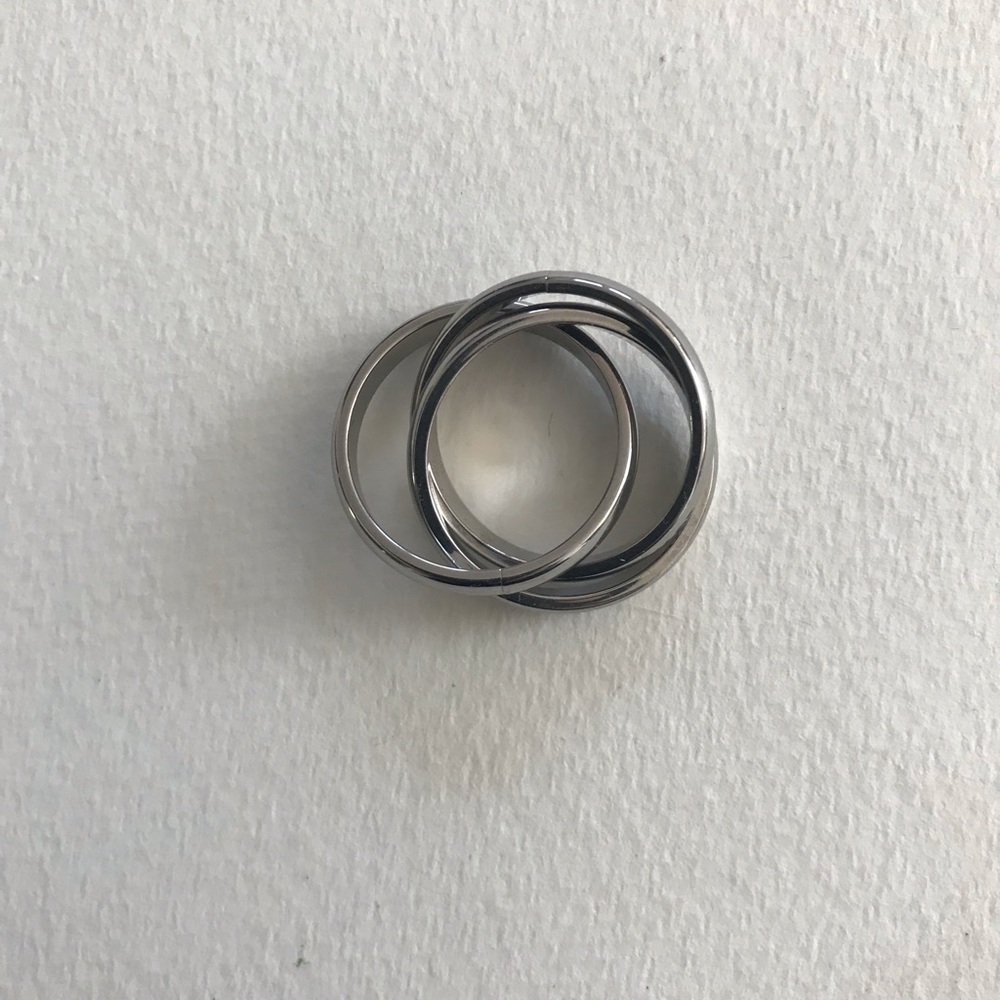 Silver Ring - Size 6 Engraved with ‘True Love Waits’